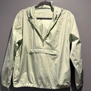 Ralph Lauren Golf windbreaker  hooded 1/2 zip sporty spring rain jacket